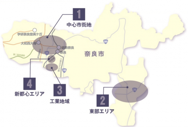 奈良市マップ