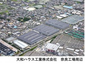 大和ハウス工業株式会社　奈良工場周辺