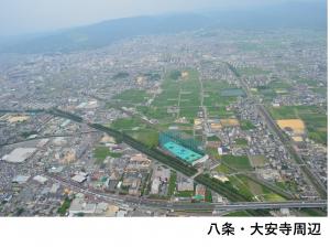 八条・大安寺周辺