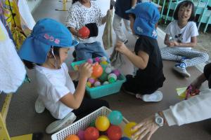 運動会片付けボール