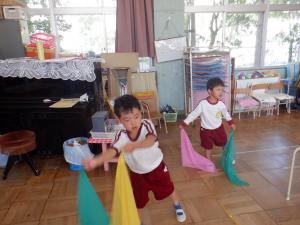 運動会遊びスカーフ