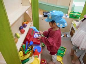 3歳児お店屋さんごっこ