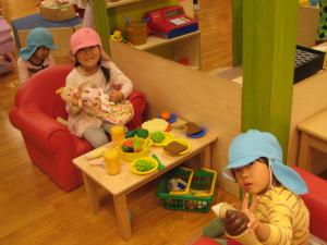 4歳児お家ごっこ