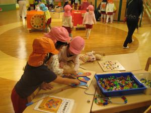 4歳児机上遊び