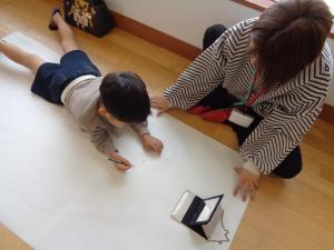 顔をかこう