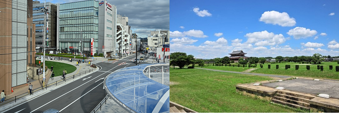 大和西大寺駅の様子