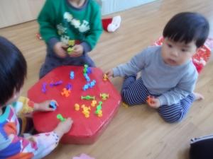 1歳児　遊び