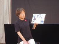 絵本を読んでもらっています
