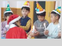 5歳児のキャンドルサービス