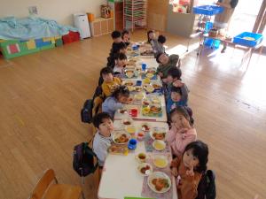 ももぐみ給食　特別メニュー