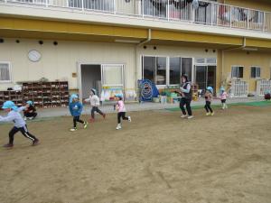 3歳児かけ足