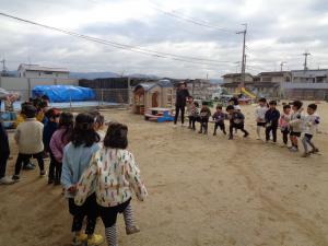 3、4歳児豆まき