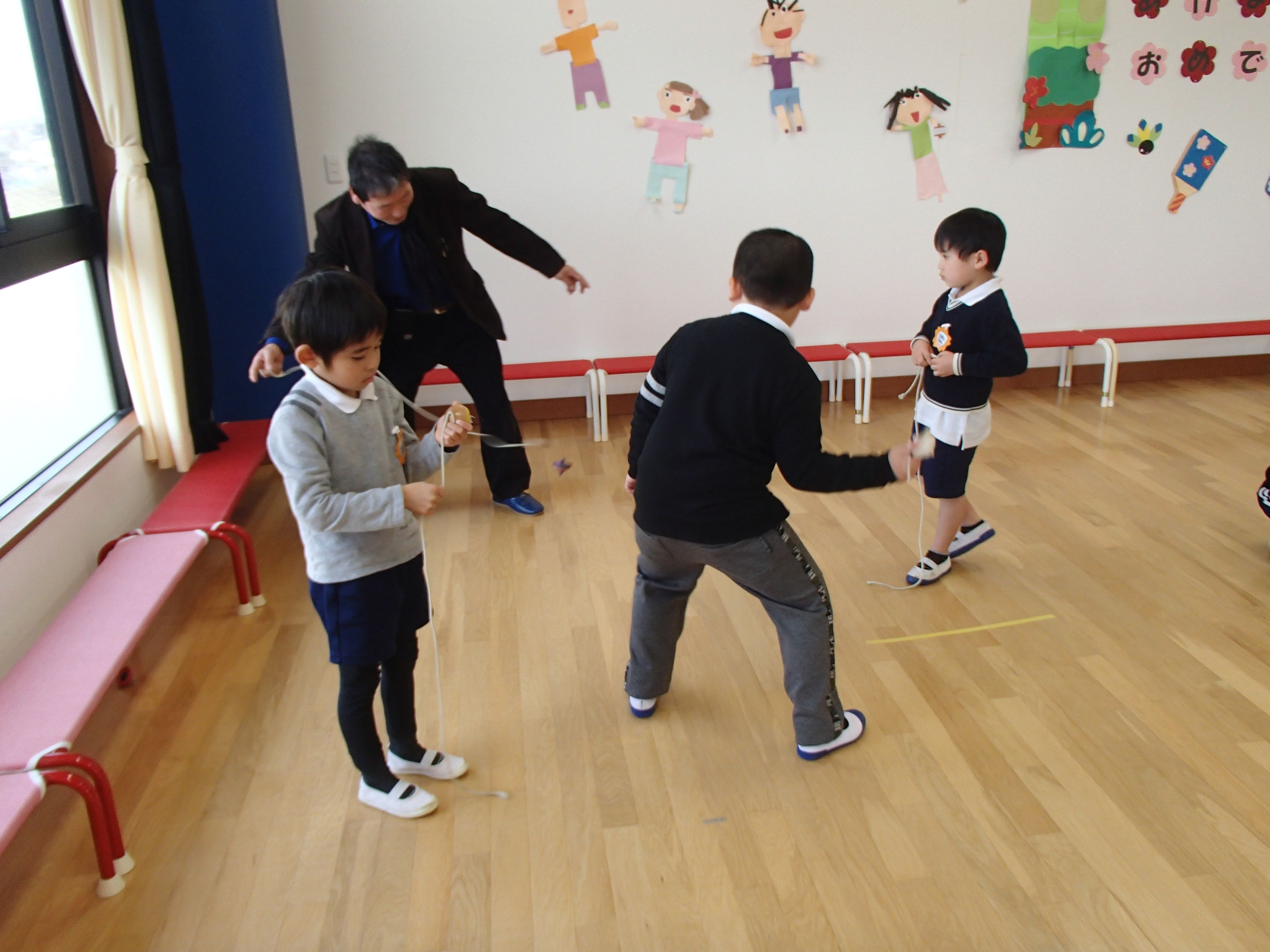 万青さんとの交流会をしました＜5歳児＞の画像1