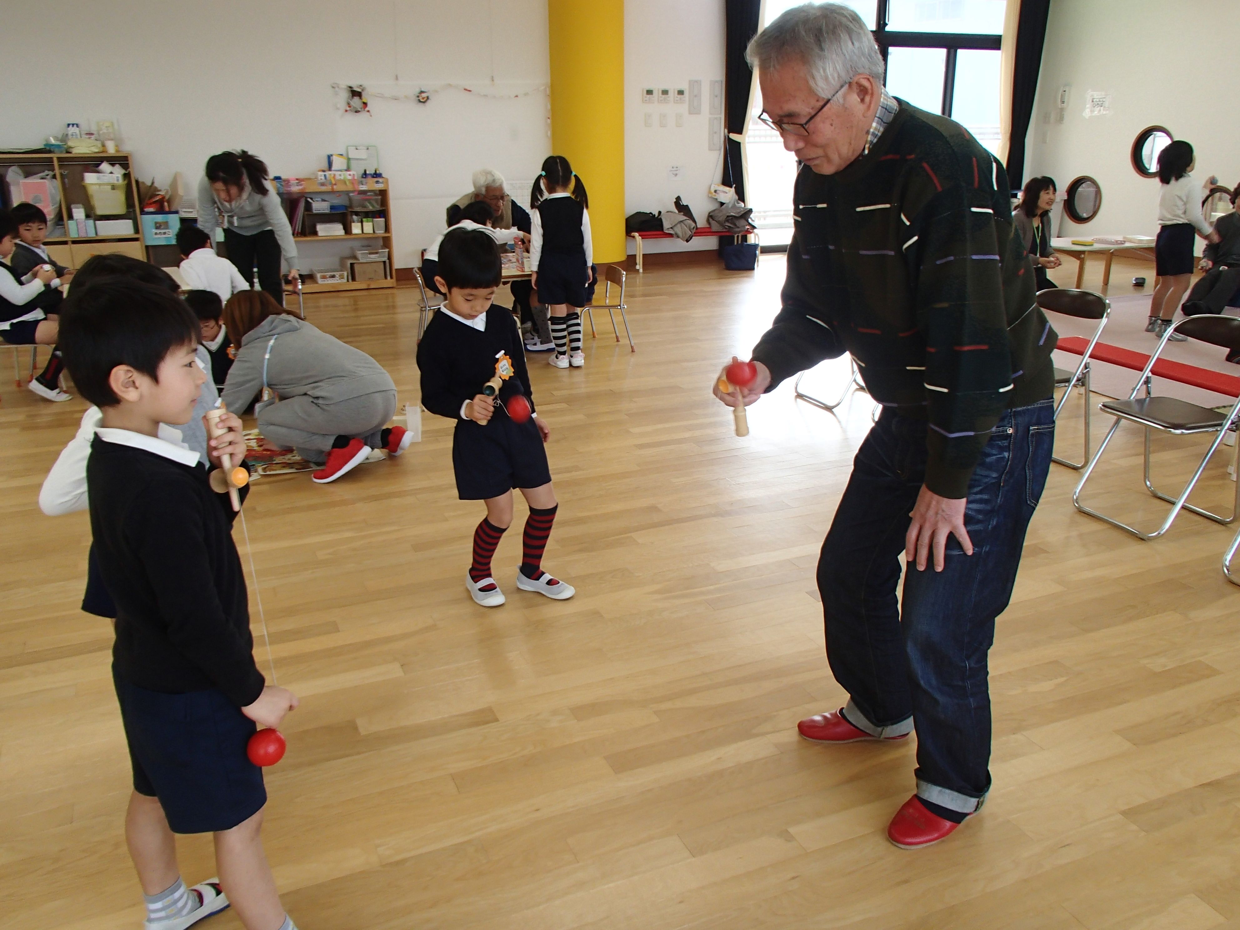 万青さんとの交流会をしました＜5歳児＞の画像3