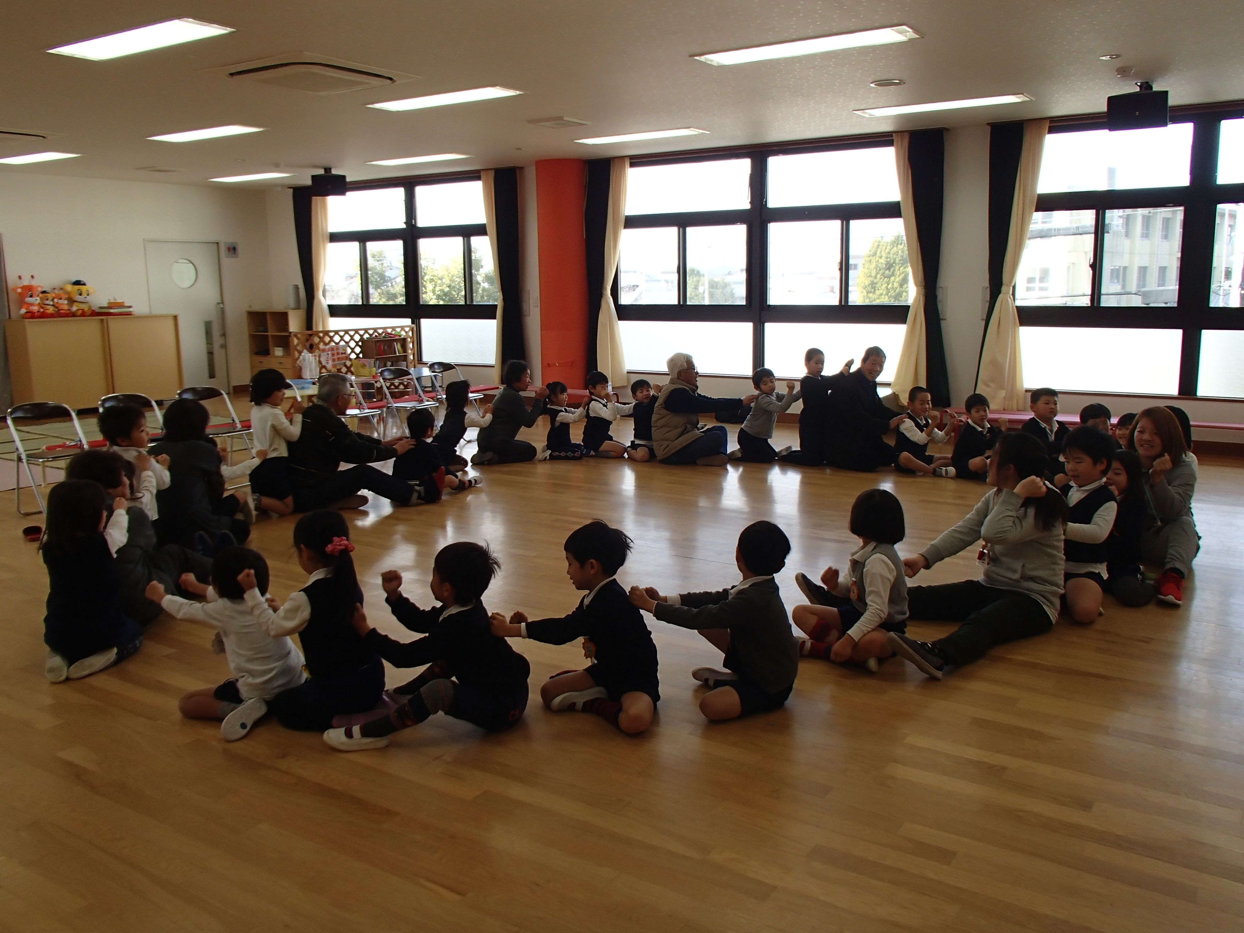 万青さんとの交流会をしました＜5歳児＞の画像4