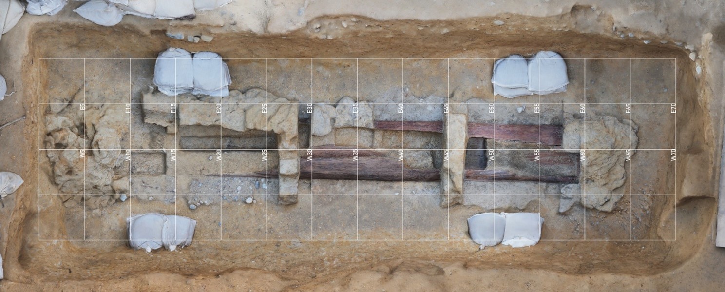 第7次調査発掘区の状況