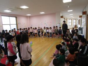 乳児お別れ会