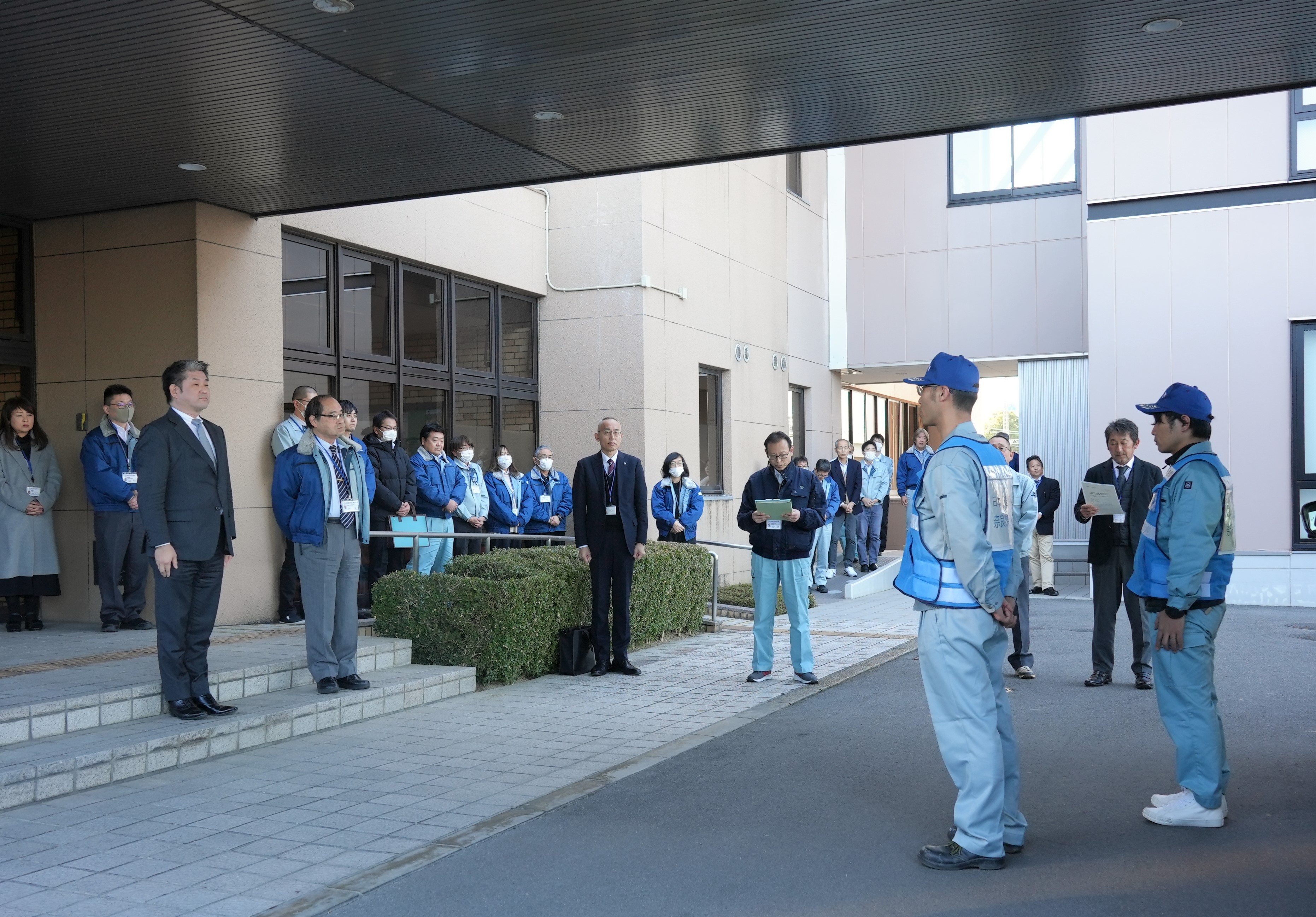 石川県応援給水帰着式