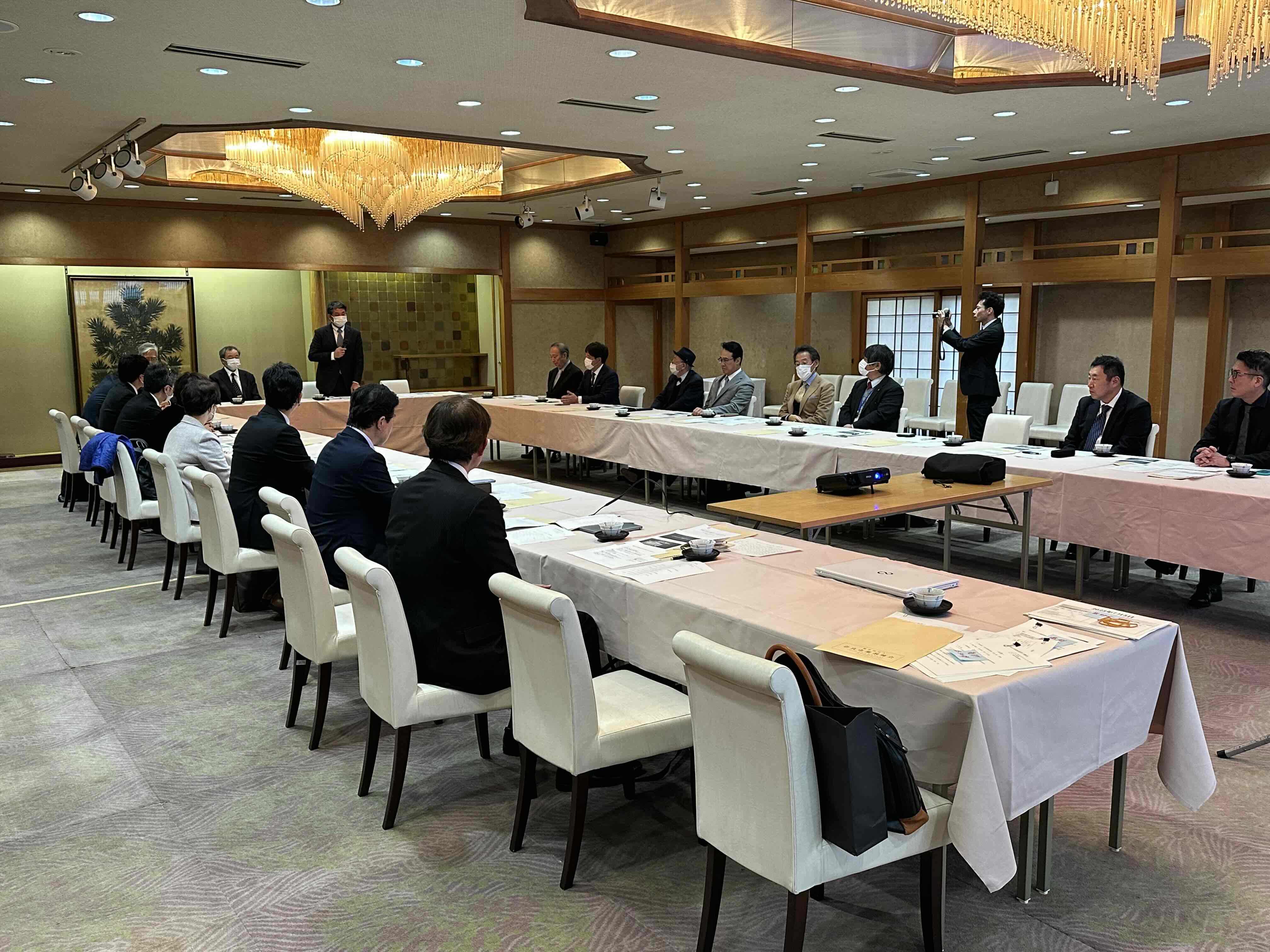 奈良市三師会協議会・懇親会（あやめ館）