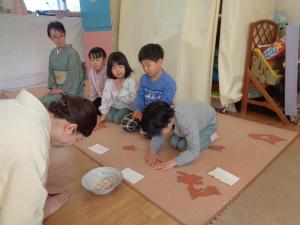 お菓子をいただきます