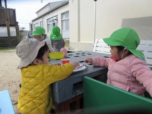 異年齢児との関わり