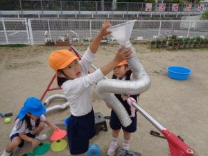 水を流そう