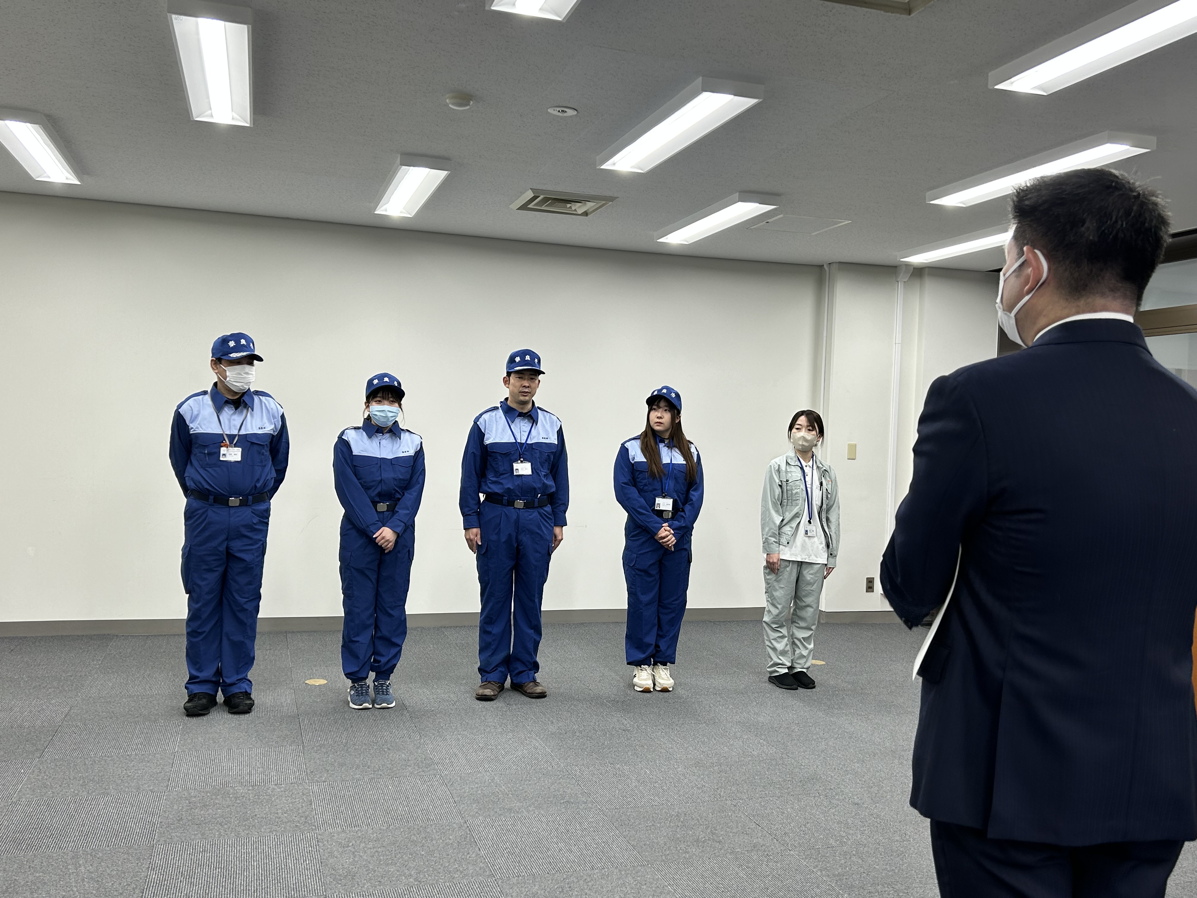 被災地支援に関する派遣職員第13陣出発式