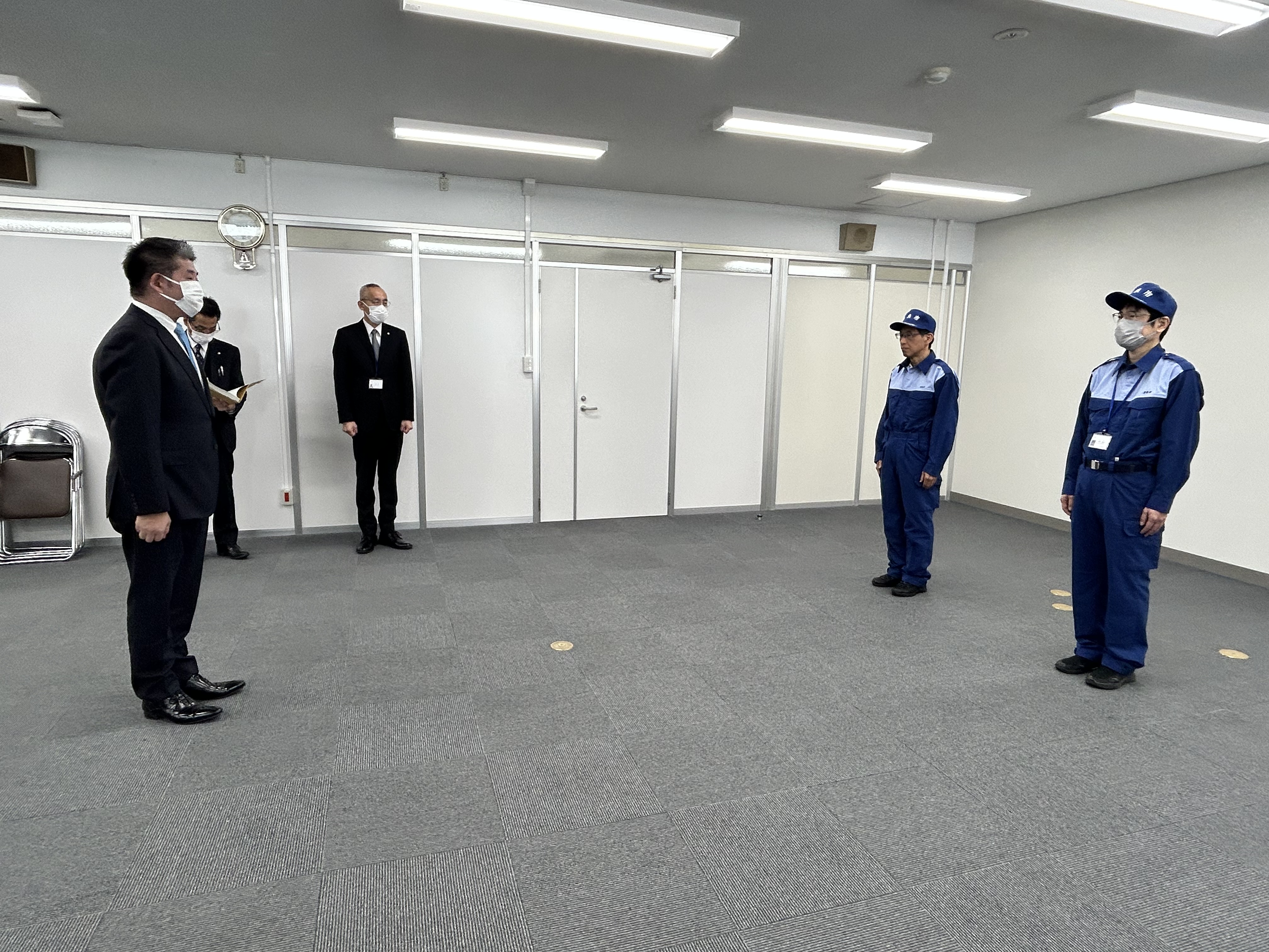被災地支援に関する派遣職員第19陣出発式