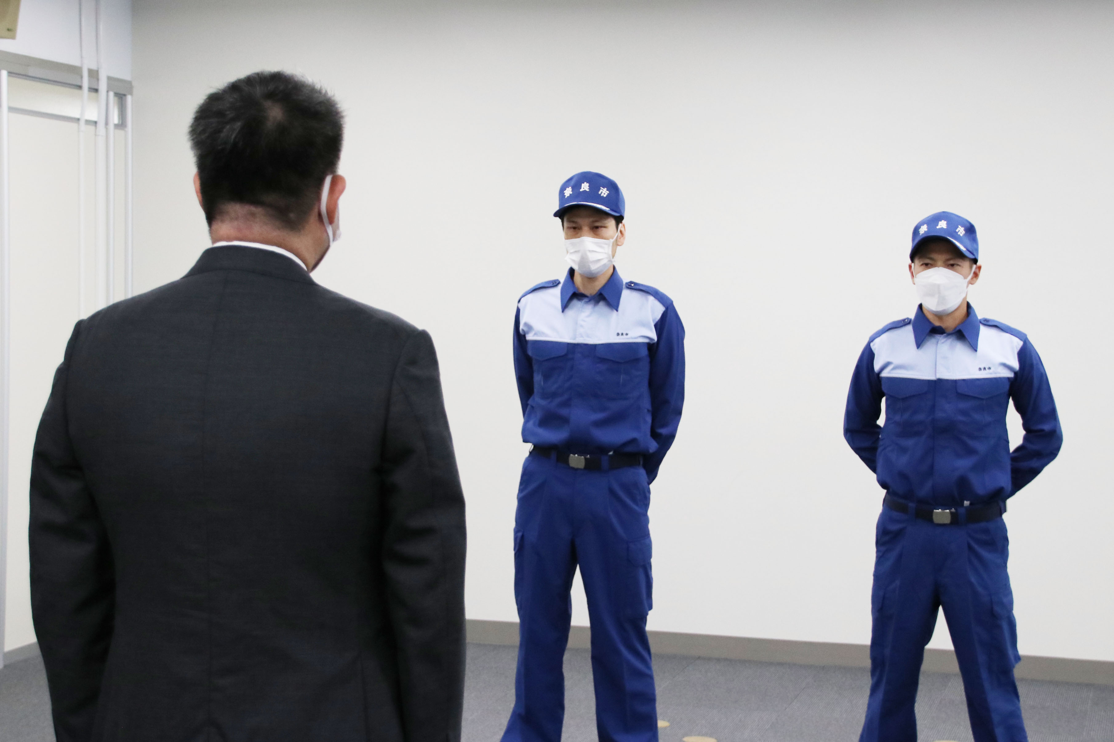 被災地支援に関する派遣職員第23陣帰着式