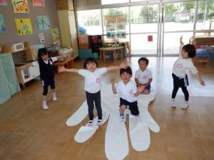 佐保幼稚園　遠足に向けて2