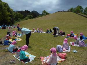 5歳児のお弁当の様子