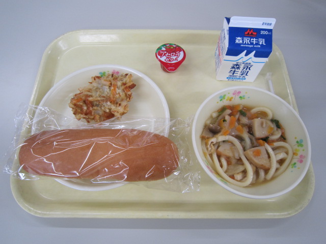 かき揚げ　かやくうどん