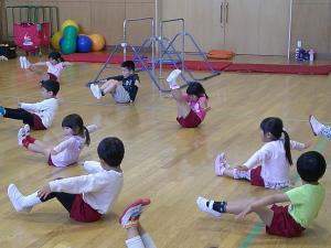 4,5歳児のバランス遊び