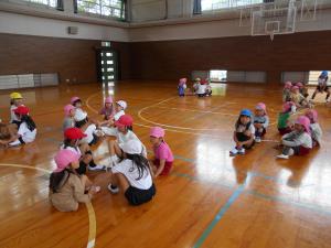 5文字で集まる子ども達
