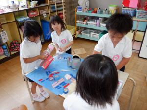 佐保幼稚園　ビーチ遊び４