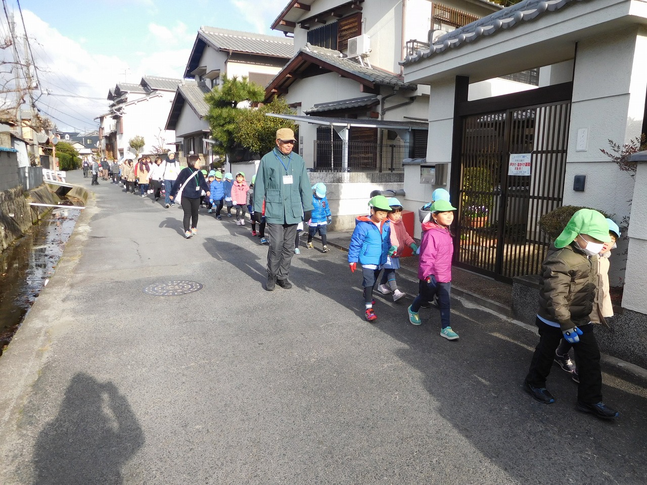 喜光寺へ出発