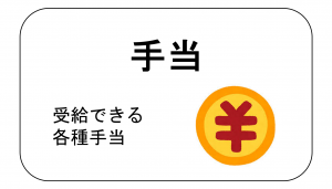 受給できる各種手当