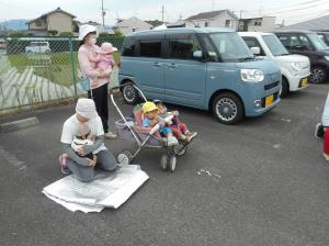 つくし組が避難している所