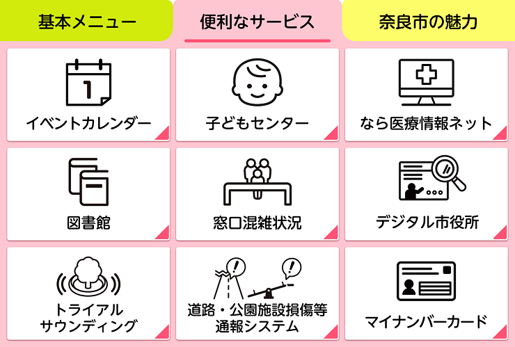 便利なサービス画像