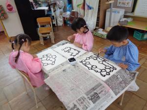 ボンドアート　ステンドグラス
