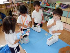 佐保幼稚園　消防隊