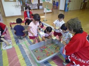 いきものをすくう4歳児