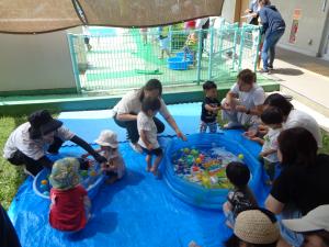 １歳児プール