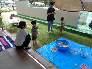2歳しゃぼんだま