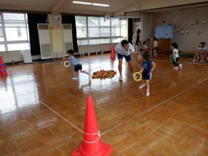 佐保幼　のびのびクラブ7月3