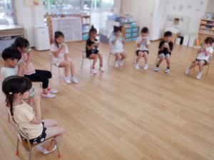 カルピスで乾杯　５歳児