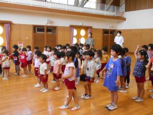 1学期の終業式
