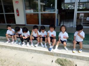 佐保幼稚園　スイカ４