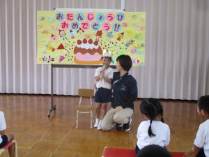 8月誕生会