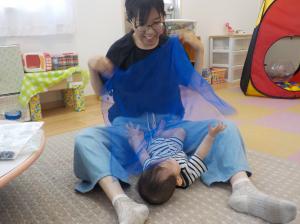 オオガンジーで遊ぶ